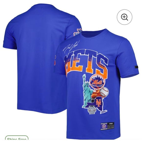 Mlb Genuine Merchandise Other - New York Mets Pro Standard 1986 World Series Hometown T-Shirt - Royal; NWOT!